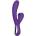 Passion labs Мулти-функционален вибратор за g-точка със засмукване "anna purple" 22 см