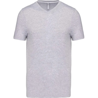 Kariban v-neck k357 / Мъжка тениска с къс ръкав - оксфордско сиво l (20k35739803)