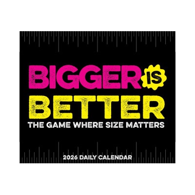 Willow Creek Press Calendars Bigger Is Better 2026 5.4 X 6.2 Box Calendar | Willow Creek Press