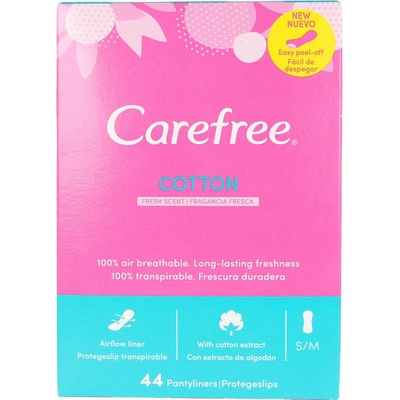 Carefree Normal Cotton Fresh hygienické vložky 44 ks