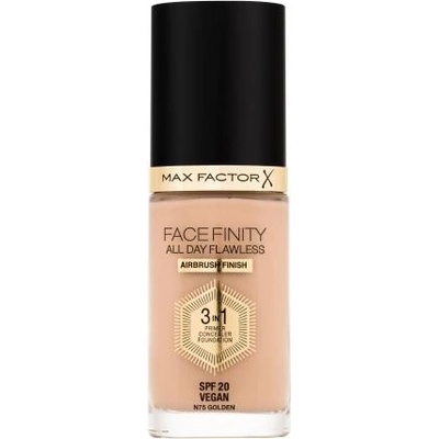 Max Factor Facefinity All Day Flawless SPF20 tekutý make-up s uv ochranou n75 golden 30 ml