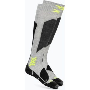 X-Socks Скиорски чорапи X-Socks Ski Discover Otc rhino grey/canary