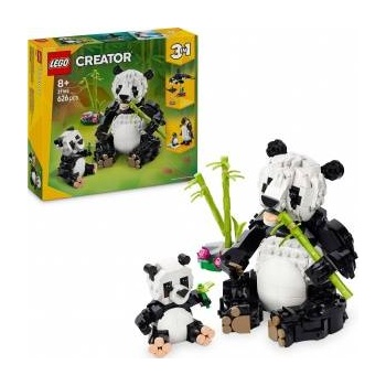 LEGO® LEGO® Creator Wild Animals: Panda Family 31165, 626 pcs