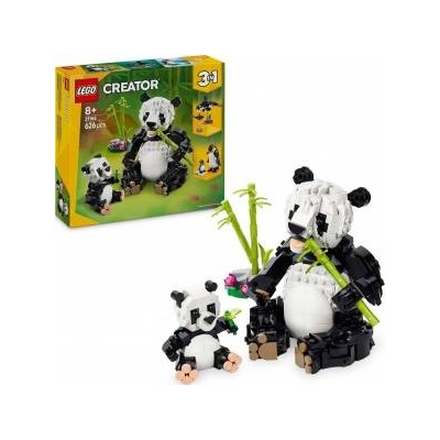 LEGO® LEGO® Creator Wild Animals: Panda Family 31165, 626 pcs