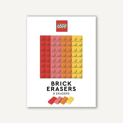 Chronicle Books Lego školní guma 8 ks vícebarevná