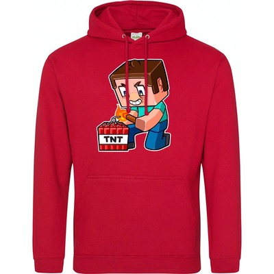 Minecraft dětská mikina TNT