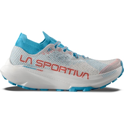 La Sportiva Дамски маратонки La Sportiva Women's Prodigio Pro Trail running shoes - White / Malibu Blue - размер 37, 5 (EU) (123-1932-0214)