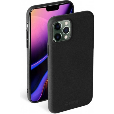 Krusell Гръб Krusell Essentials SandCover за iPhone 12 Pro / 12 6.1 - Черен