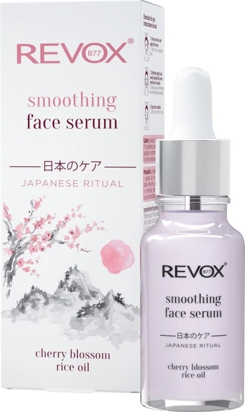 Revox Cosmetics REVOX B77 Japanese Ritual Smoothing Face Serum Серум дамски 20ml