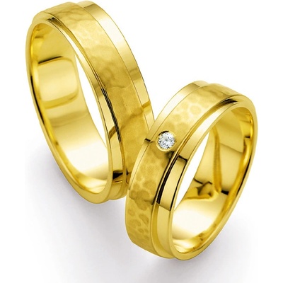 Snubní prsteny s diamantem SP510