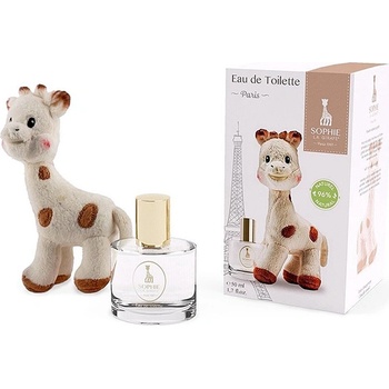 Sophie la girafe La Girafe подаръчен комплект с тоалетна вода 50мл и плюшена играчка за деца 1 бр
