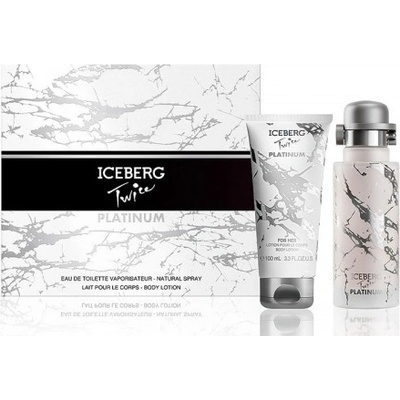 Iceberg Комплект за жени Iceberg Twice Platinum - Тоалетна вода 125 мл + Лосион за тяло 100 мл