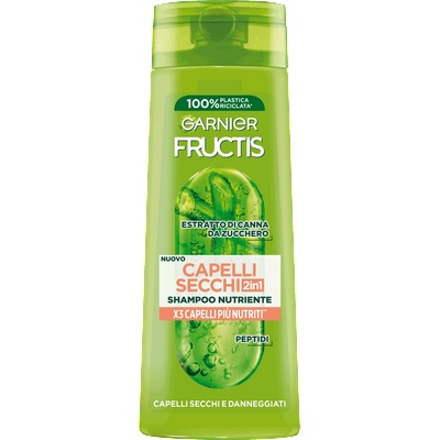 Garnier Fructis укрепващ шампоан 2 в 1 за суха и увредена коса (f543889289)