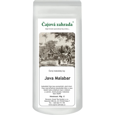 Čajová zahrada Jáva OP Malabar černý čaj 90 g