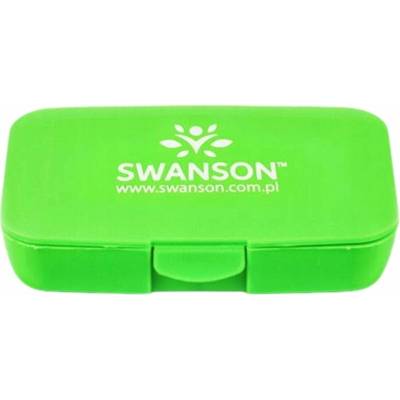 Swanson Pillbox Capsule Container, Green