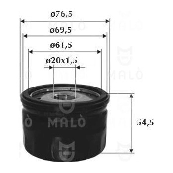 Olejový filter SRL S11-3012