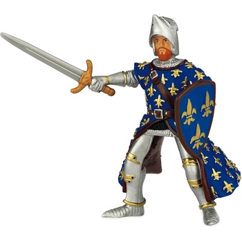 Papo Фигурка Papo The Medieval Era - Принц Филип, със сини доспехи (39253)