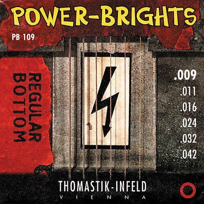 Thomastik Power Brights PB109 Струни за електрическа китара (PB109)