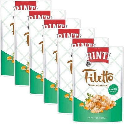 Rinti Filetto Adult kura a zelenina 6 x 100 g