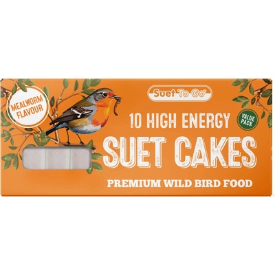 Unipet International Ltd. Ptačí lojové koláče s moučnými červy Suet To Go 2,8 kg