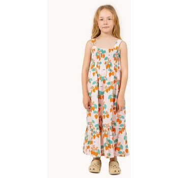 Tinycottons Детска памучна рокля Tinycottons STRAWBERRIES WOVEN DRESS (SS25.166)