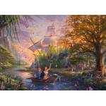 Schmidt Spiele - Puzzle Thomas Kinkade - Disney - Pocahontas - 1 000 piese