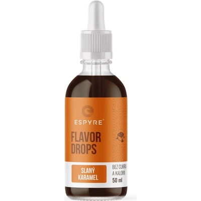Espyre Flavor Drops slaný karamel 50 ml