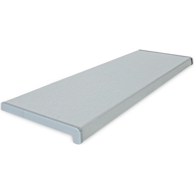 LEXIKON plastový parapet COMFORT 200 x 1000 mm stříbrný