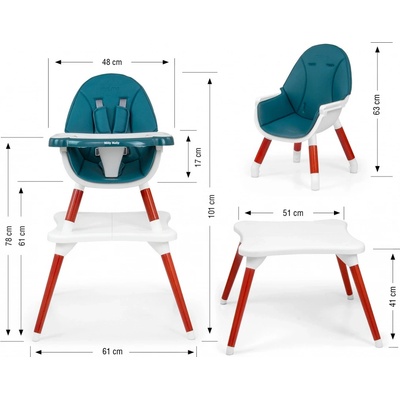 MILLY MALLY 2v1 Malmo Dark Green