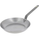de Buyer Mineral B pánev z uhlíkové oceli s mlýnkem na pepř a kleštěmi 26 cm
