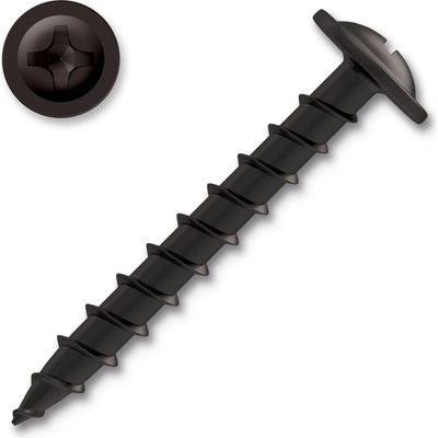 HASPL Vrut FN sádr.s rám.hlavou PH2 COARSE 4.2x045