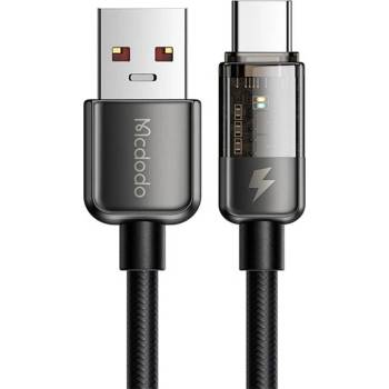 Mcdodo CA-3151 USB-A/USB-C 6A, 1,8m, černý