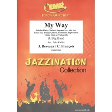 My Way Instrument Solo with Big Band partitura + party