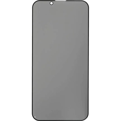 Prio 3D Anti-Spy Full Screen Curved Tempered Glass - калено стъклено защитно покритие с определен ъгъл на виждане за дисплея на iPhone 13 mini (черен-прозрачен)