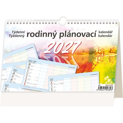 Helma 365 Týdenní rodinný plánovací 2027