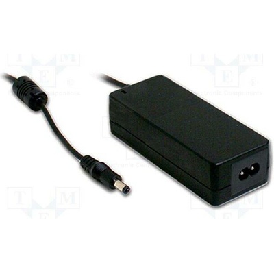 MEAN WELL GSM40B48-P1J Napájecí zdroj: spínaný; 48VDC; 840mA; Výv: 5,5/2,1; 40W; 80÷264VAC