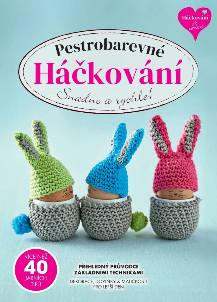 Pestrobarevné háčkování