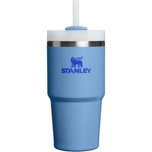 STANLEY Син термос със сламка от неръждаема стомана 600 ml Quencher H2. O FlowState Tumbler Blue Sky - Stanley (100000146127)