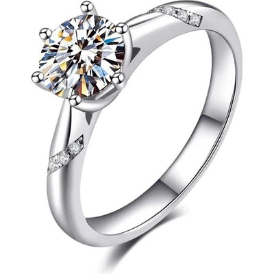 Lunica Stříbrný zásnubní prstýnek ELIOR 6 1016 6