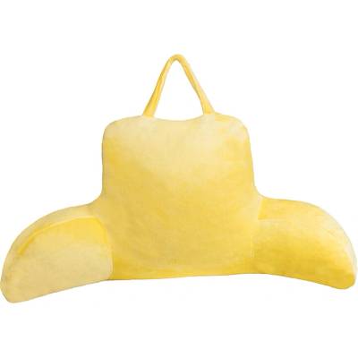 Bellatex Polštář opěrka na čtení Žlutá 50x100