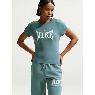 NIKE Тениска w nsw mod crop ath league tee