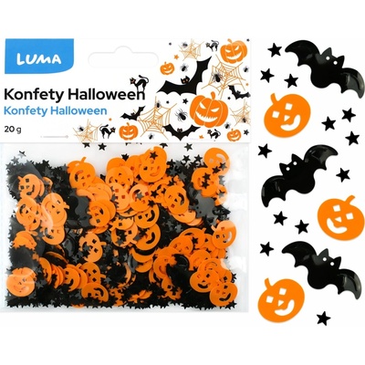 Konfety HALLOWEEN dýně a netopýr 20g Luma – Zboží Dáma