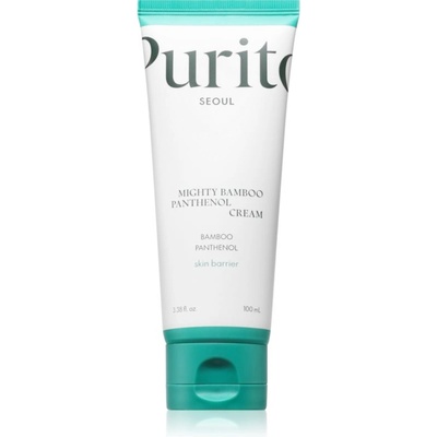 PURITO Mighty Bamboo Panthenol Cream интензивен регенериращ крем възстановяващ кожната бариера 100ml