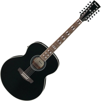 Ibanez AJ7012M1E-BK Black 12-струнна електро-акустична китара