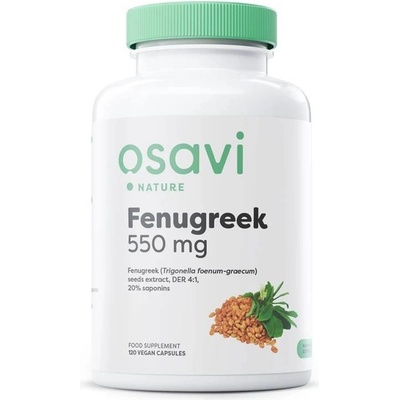Osavi Fenugreek, 550 mg, 120 капсули, Osavi