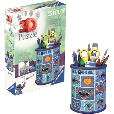 Ravensburger - Puzzle Pencil Cup Stitch: Stitch - 40 - 99 piese
