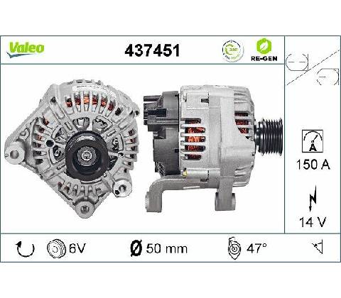 generátor VALEO 437451