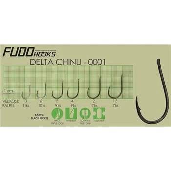 Fudo Delta Chinu vel.4 9ks