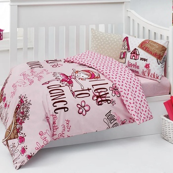 Image 1 of Бебешко спално бельо за момиче Танци