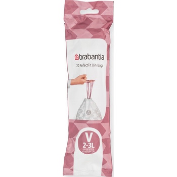 Brabantia Торбички за боклук Brabantia PerfectFit размер V 2-3 л 200 бр (137686)